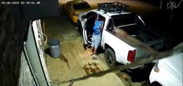 José Alexander Chávez Morales, hurto