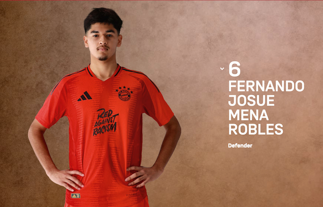 Fernando Josué Mena Robles Bayern Múnich