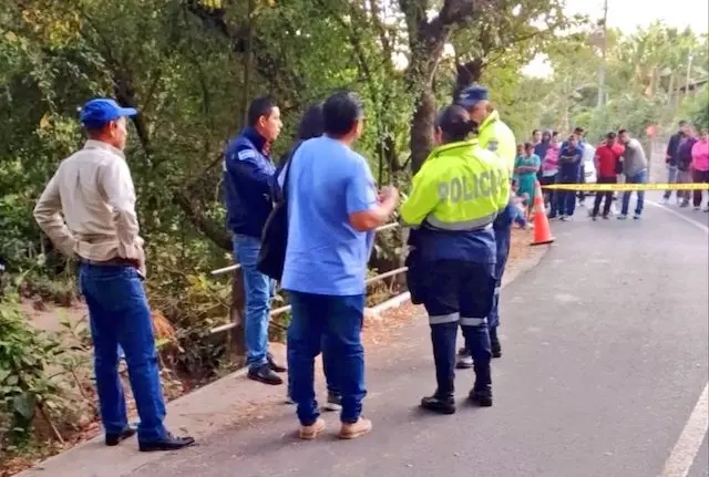 Motociclista fallecido San Pedro Perulapán, Cuscatlán, 26-01-2025
