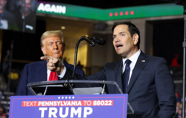 Donald Trump y Marco Rubio copia