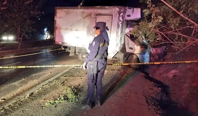 Conductor de camión fallecido San Vicente 31-01-2025