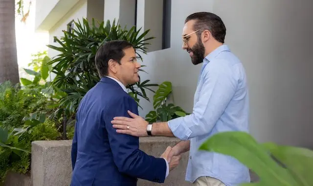 Nayib Bukele Marco Rubio