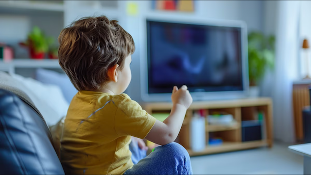 Niño televisión