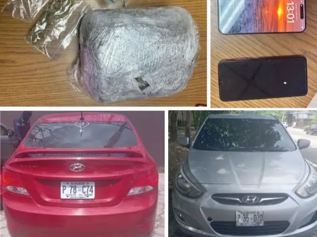 Detenidos por marihuana