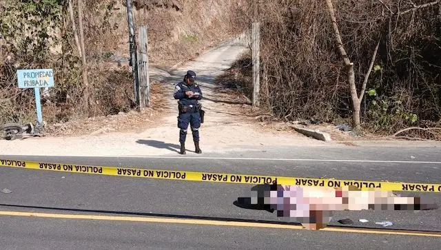 Motocicilista fallecido en Troncal del Norte 23-03-2025