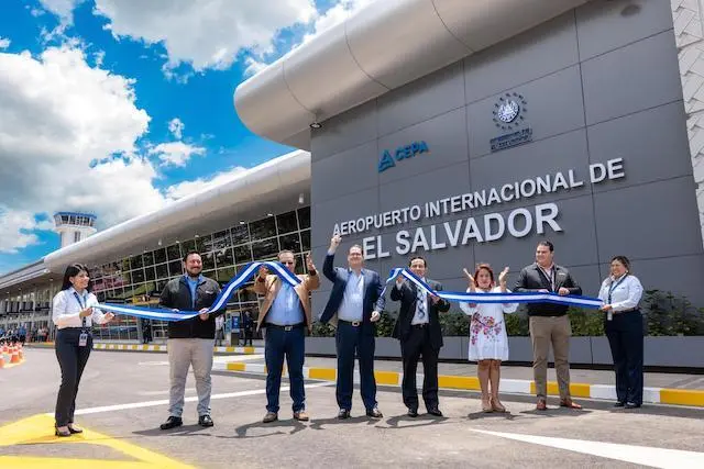 Inauguran ampliación del área de check in en Aeropuerto Internacional &ldquo;San Óscar Arnulfo Romero&rdquo;