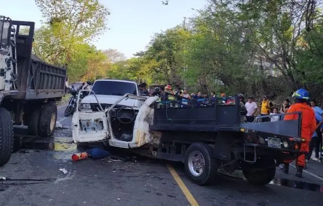 Accidente Ruta de la Paz 03-04-2025