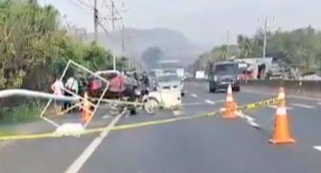 Mujer fallece atropellada y niña lesionada Colón 06-04-2025