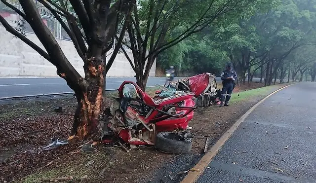 Conductor fallece carretera Panamericana San Pedro Perulapán, Cuscatlán