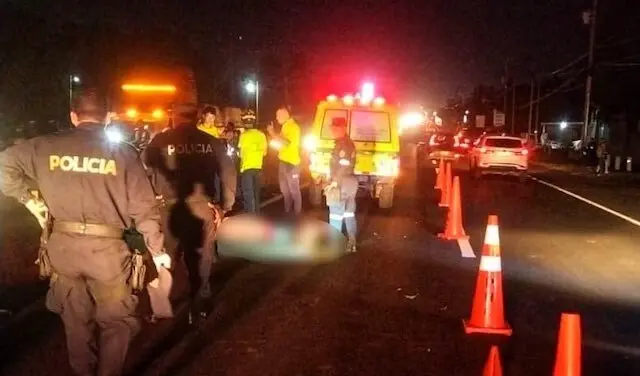 Atropellado fallecido en carretera entre Quezaltepeque y San Juan Opico 19-05-2025