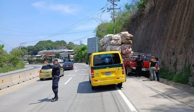 Accidente mujer de 70 años fallecida carretera al puerto de La Libertad 23-05-2025