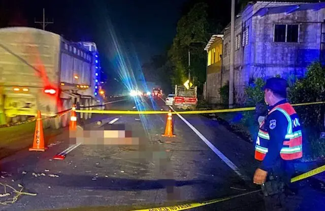Peatón muerto en Izalco 07-08-2025