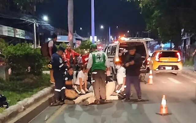 Peatón fallecido atropellado Troncal del Norte `7-08-2025