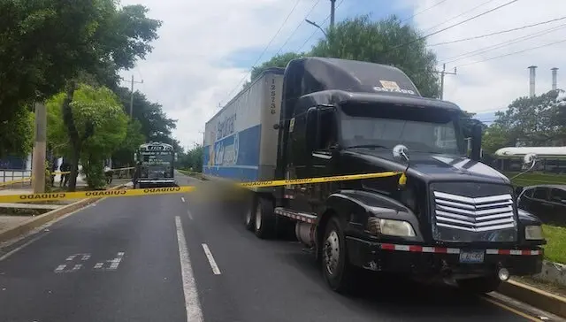 Motociclista arrollado Soyapango 08-09-2025