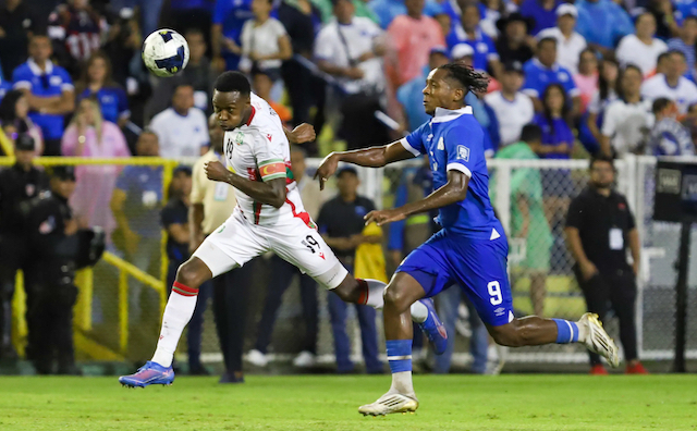 Segundo Tiempo de Eliminatorias del Mundial FIFA 2026, entre El Salvador y Surinam, en el Estadio Cuscatlan, en San Salvador, El Salvador, el 8 de septiembre de 2025.
Foto Concacaf Salvador Melendez