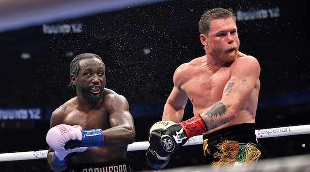 Terence Crawford versus Canelo Álvarez