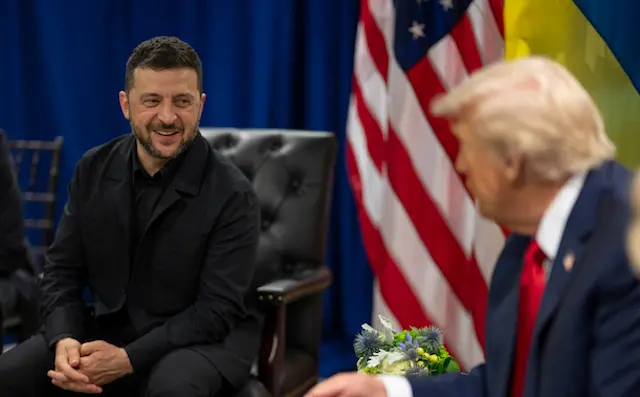 Zelensky y Trump