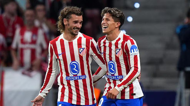 Atlético de Madrid versus Eintracht Frankfurt 30-09-2025