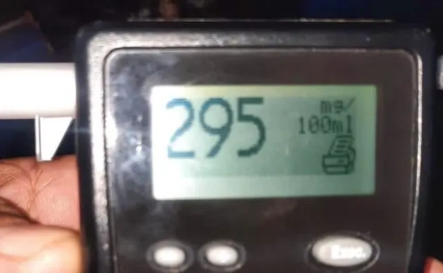 Bryan Arístides Maradiaga Barraza, conducción peligrosa y daños