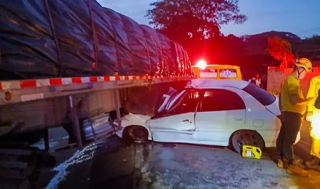 Conductor fallecido accidente Troncal del Norte, 15-10-2025