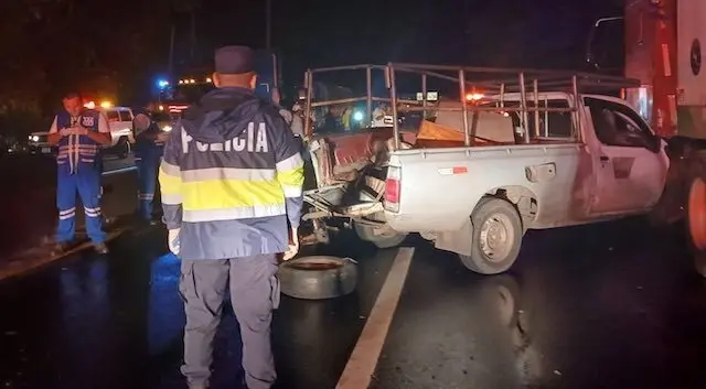 Fallecida en triple accidente 22-10-2025