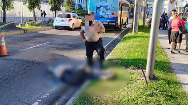 Hombre atropellado en Santa Elena 26-11-2025