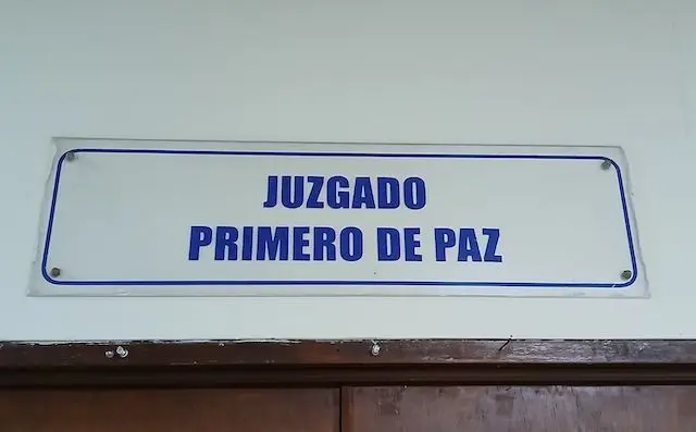 Juzgado Primero de Paz de Santa Ana