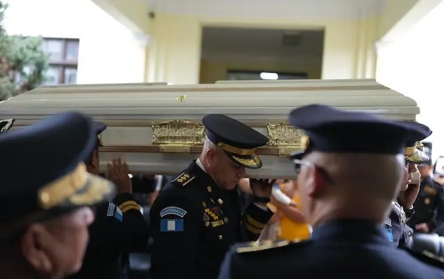 Agente fallecido PNC Guatemala Antonio Paredes Mayén