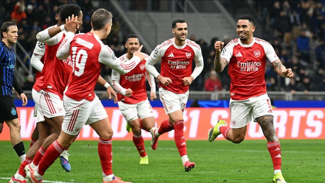 Arsenal versus Inter 20-01-2026