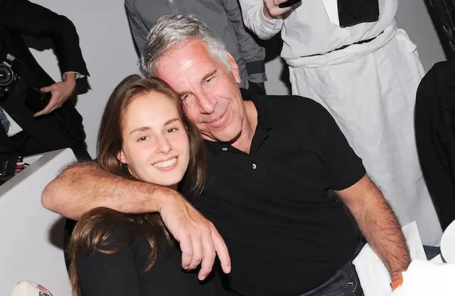 Karyna Shuliak y Jeffrey Epstein
