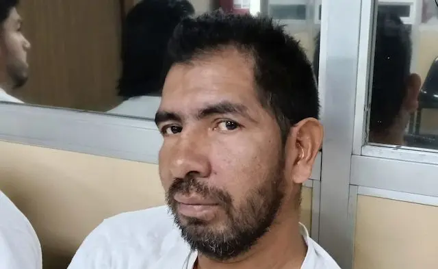 Álvaro Adonay Linares, 43 años de edad, feminicidio agravado y maltrato infantil