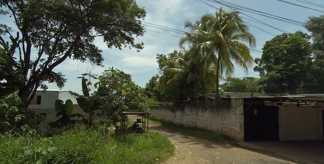 Caserío Las Canoas, cantón San Juan Buenavista