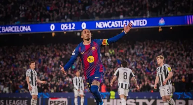 Barcelona versus Newcastle 18-03-2026