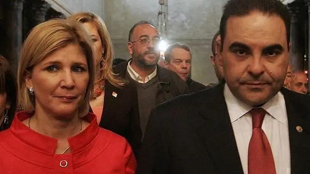 Tony Saca y Ana Ligia Mixco Sol de Saca