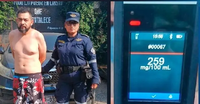 Óscar Rolando Burgos, 40 años de edad, lesiones culposas y conducción peligrosa