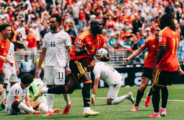 Bélgica versus Egipto 15-06-2026