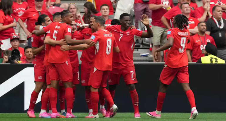 Suiza versus Canadá 24-06-2026
