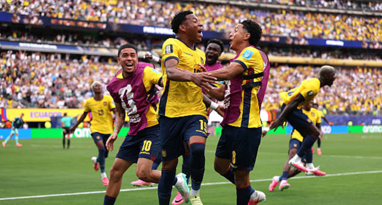 Ecuador versus Alemania 25-06-2026