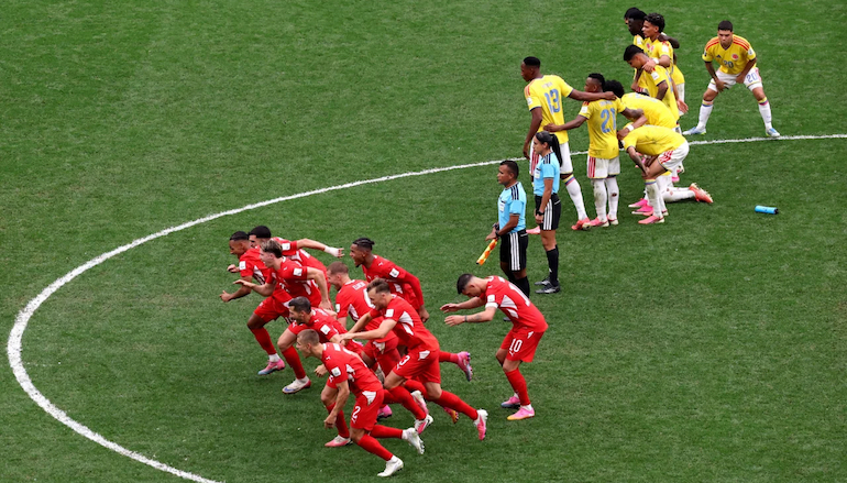 Suiza versus Colombia 07-07-2026