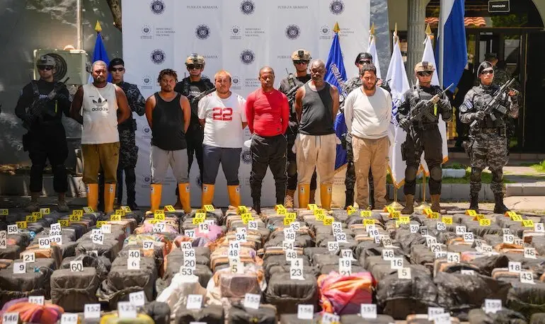 Detenidos y cocaína decomisada 08-07-2026