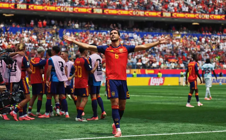 España versus Bélgica 10-07-2026