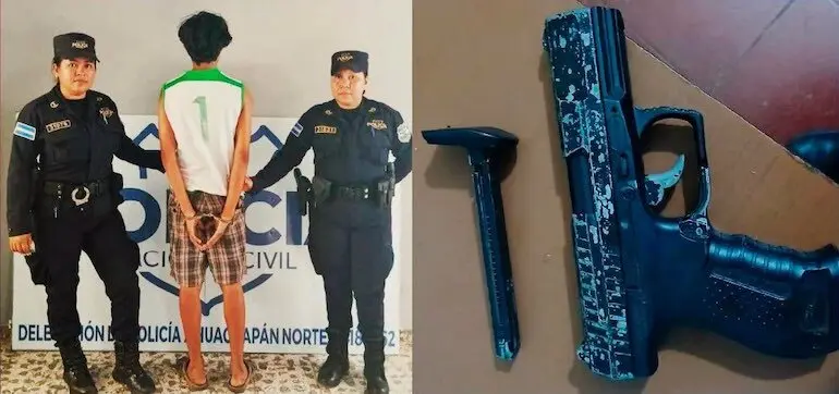 Marcos L, de 17 años, amenazas