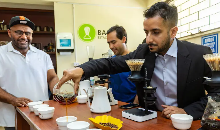 Arabia Saudita café El Salvador