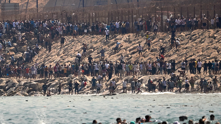 Ceuta Marruecos España Migración copia
