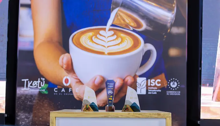Competencia de Arte Latte 1
