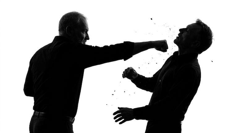Pelea hombres