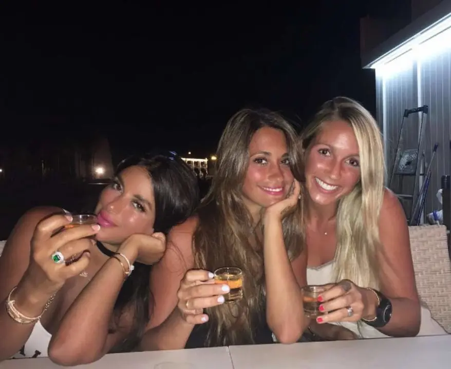 Lionel Messi y Antonella Rocuzzo