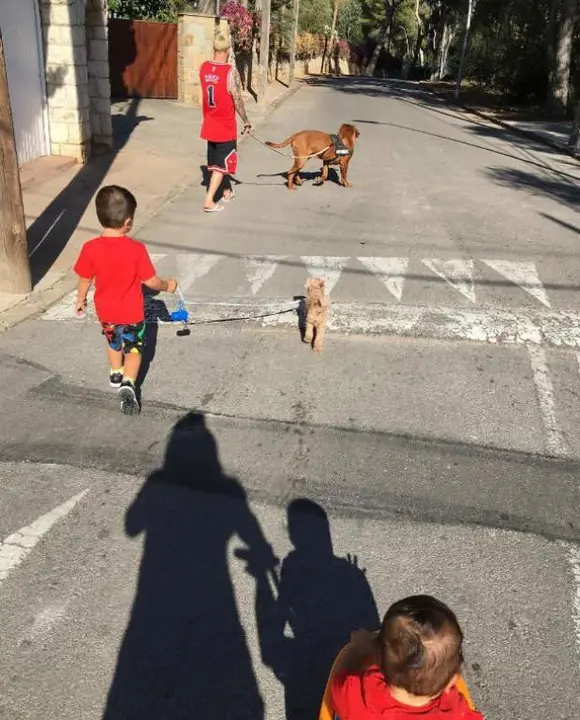 Lionel Messi y Antonella Rocuzzo