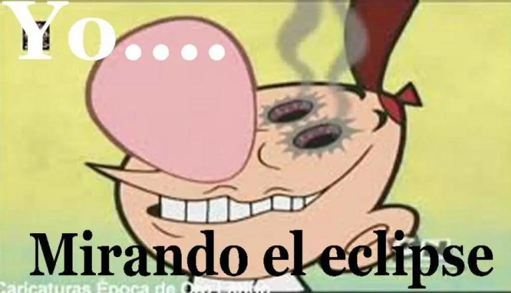 Memes del eclipse