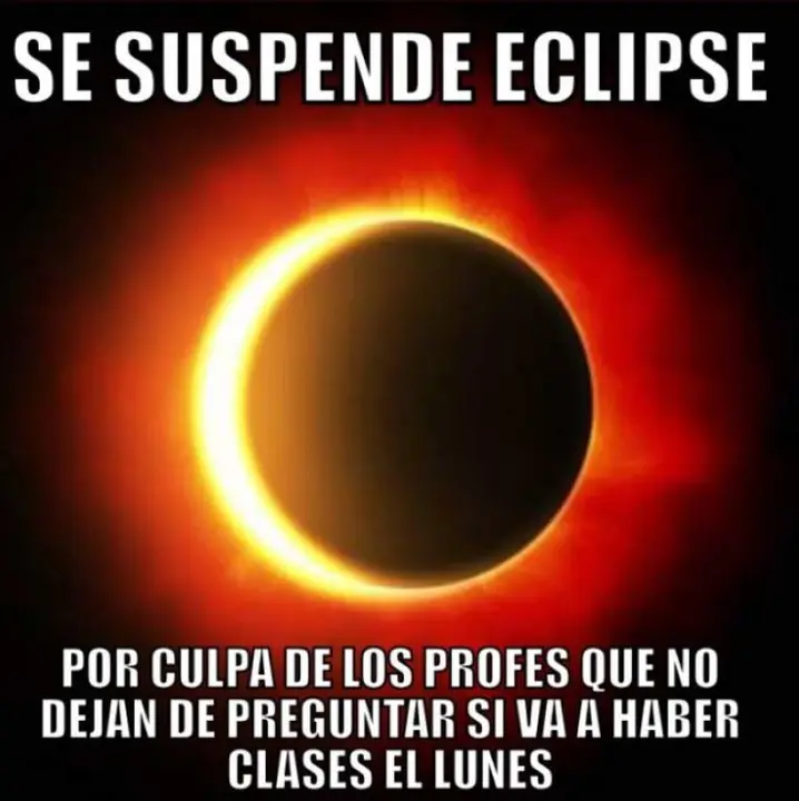 Memes del eclipse